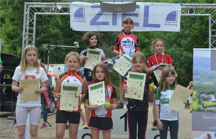 Franziska und Katharina Bartsch überzeugten in ihren Disziplinen. privat