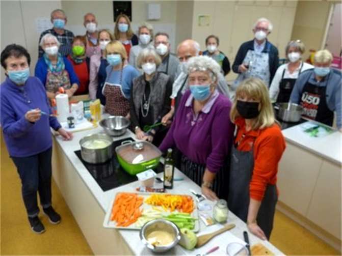 Französisch gekocht mit dem Partnerschaftsverein Wachtberg e.V.Foto: Partnerschaftsverein Wachtberg e.V.