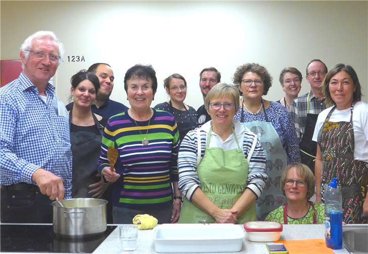 Französisch kochen: Die Hobbyköche und Meisterköchin Heidi Rusnak.privat