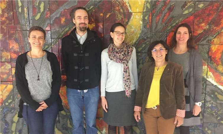 Französische LehrerInnen hospitierten eine Woche lang im MRG.Foto: privat