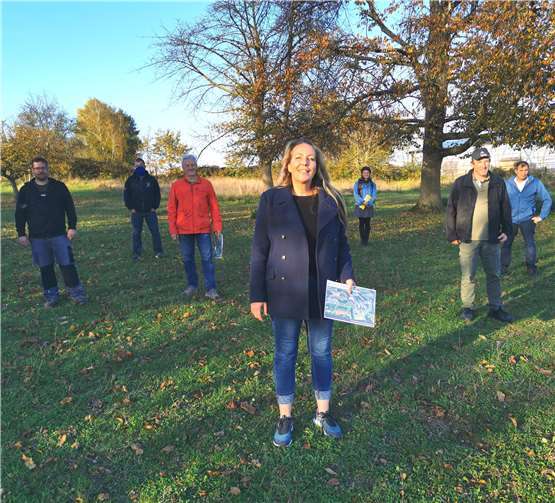 Frau Bohlender traf sich Anfang November mit Mitgliedern der BI, um die Problematik der Pläne aus Sicht der BI kennenzulernen. Foto: Bündnis 90 /Die Grünen Vallendar
