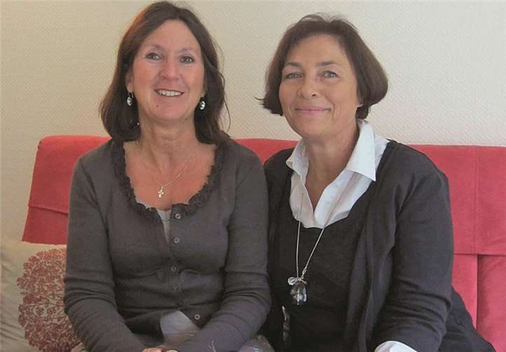 Frau Klein-Orth (li.) und Frau Steffens. privat