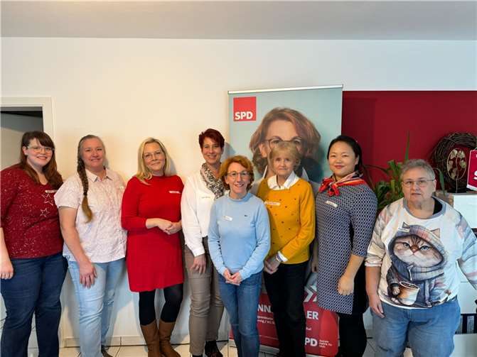 Frauen aus Remagen, Ahrweiler und Koblenz haben sich zu einem Neujahrsfrühstück getroffen. Quelle: ASF Koblenz