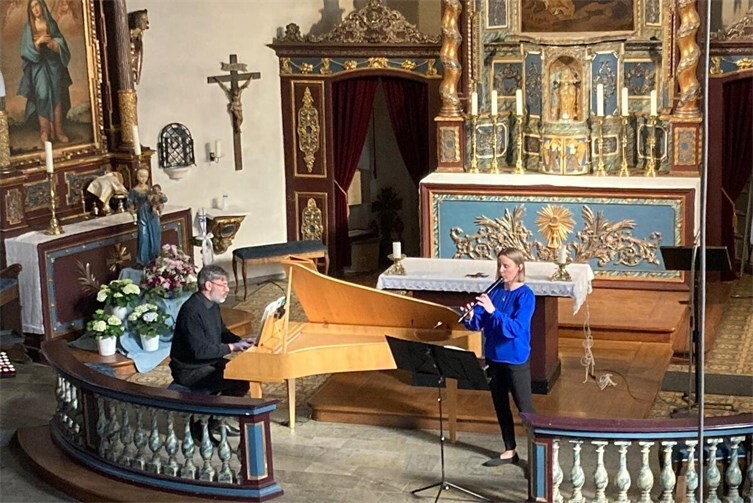 Frauke Blum, Blockflöte & Bernhard Blitsch, Cembalo