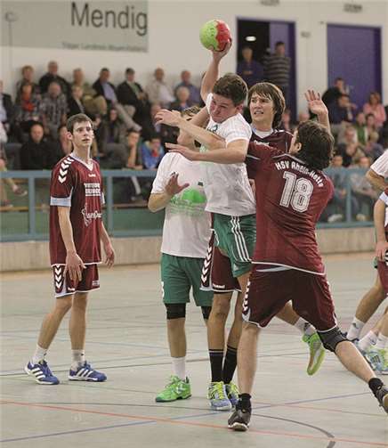 Frederik Daun biss sich durch und warf ein Tor. privat