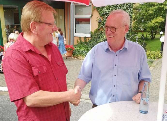 Fredi Winter MdL a. D. und Manfred Henneberger.Foto: privat