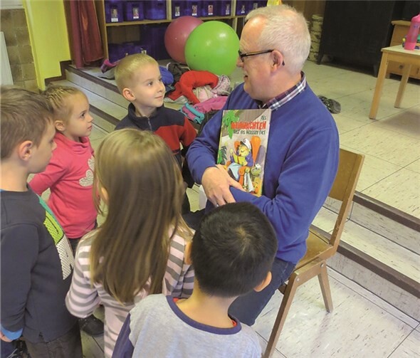 Fredi Winter, MdL, bei den Neuwieder „Wackelzähnen.“privat