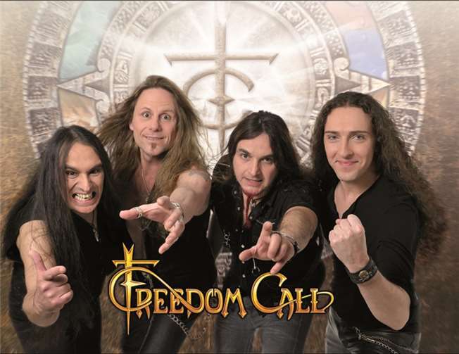 Freedom Call und Support treten am 20. Dezember ab 20 Uhr im Juz in Andernach auf. privat