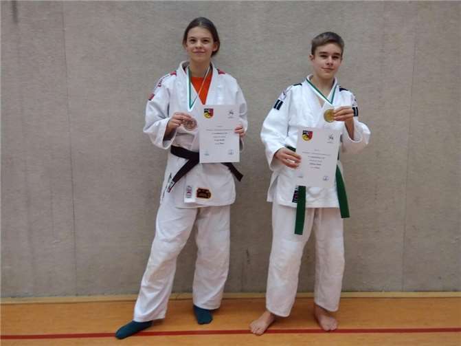 Freja Rohlf und Milian Hink. Fotos: privat