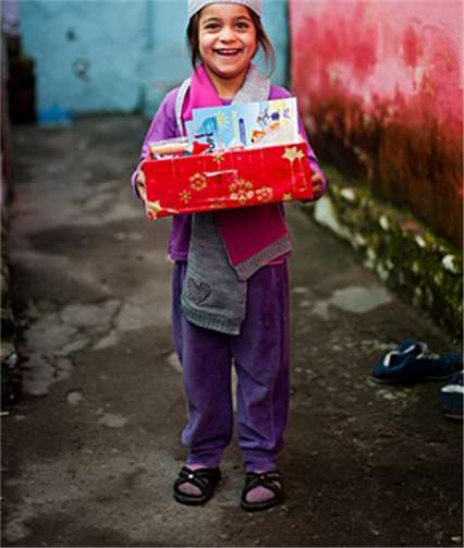 Freude im Schuhkarton.privat