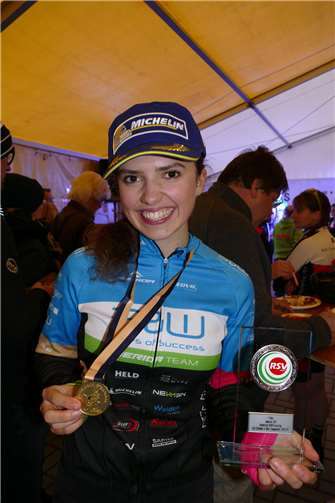 Freude über die Medaille. Foto: privat