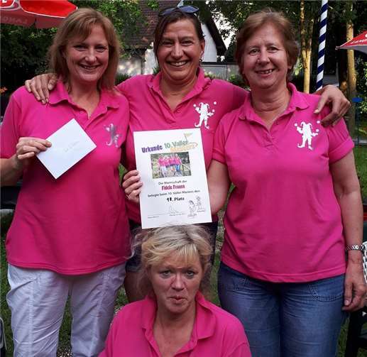 Freude über die gezeigte Leistung.Fotos: privat