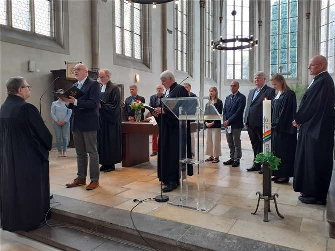 Freude und Emotionen trafen beim Gottesdienst am 26. Mai in der vollbesetzten Christuskirche in Andernach aufeinander. Foto: privat