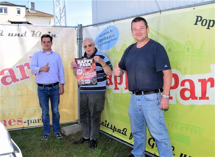 Freuen sich auf den Start. v.l. Friedrich Rüwe, Otto Hündgen, Günter Hündgen. Fotos: EICH