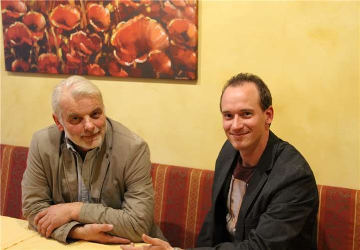 Freuen sich auf den Wahlkampf: links Birk Utermark, rechts Claus Eschenauer. FWG