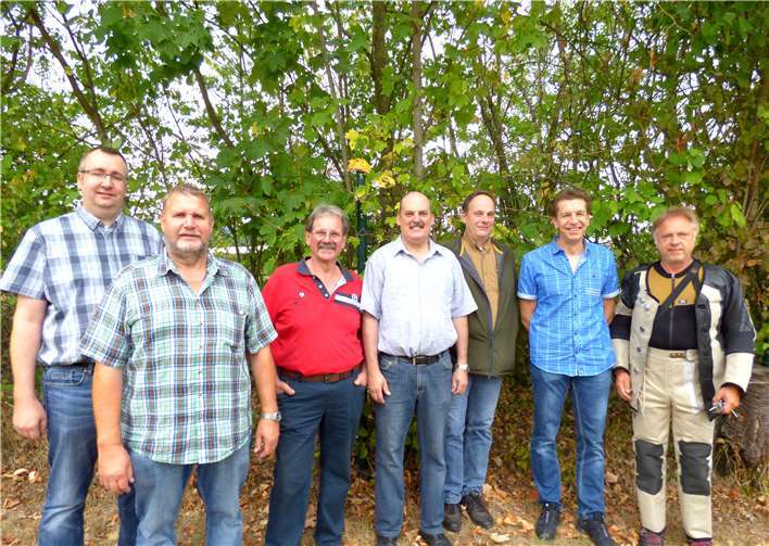 Freuen sich über ihren Erfolg bei den Landesverbandsmeisterschaften des Rheinischen Schützenbundes und bei der „Deutschen“ der DSU: Teilnehmer der Neuwieder Schützengesellschaft (v.li.): Matthias Buddenber, Heinz Gräf, Wido Kopper, Peter Bahl, Stephan Bläsner, Ralph Ringel und Udo Bonn. Hans Hartenfels