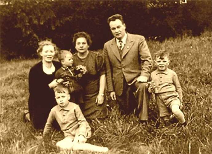 Frieda Nadig bei einem Ausflug mit Familie Reinhold Müller, bei der sie in Ahrweiler zur Untermiete wohnte.  Repro: GS