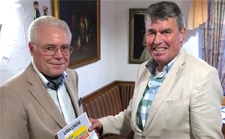 Friedemann Weckbach-Mara (li.) und Heribert Brauckmann.Foto: privat