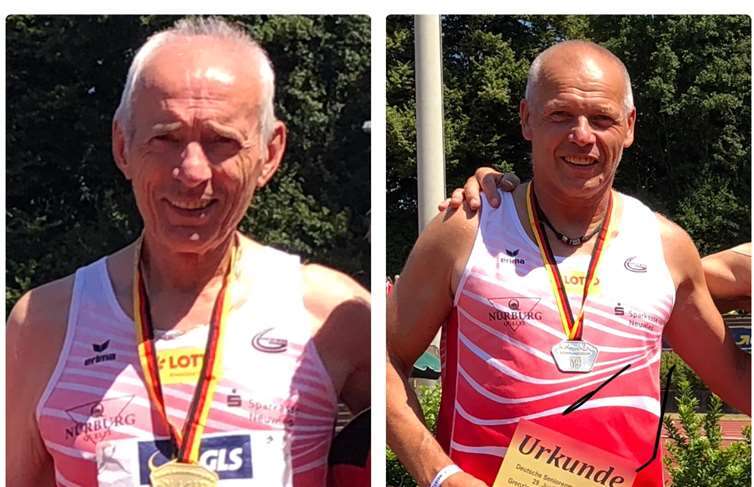 Friedhelm Adorf und Dieter Lösch (v. l. n. r.).Dieter Lösch