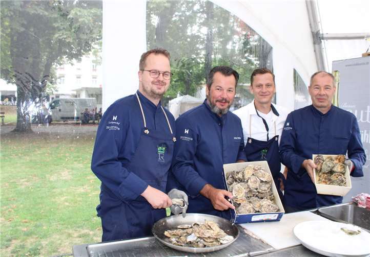 Frische Austern gab es von „Rungis Express“. Fotos: DU