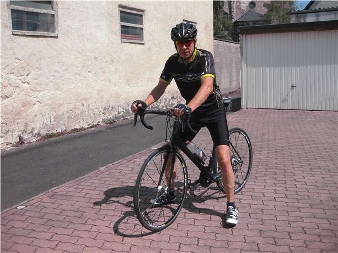 Fritz Hampel im Freizeit-Modus.  Foto: Thea Watzling