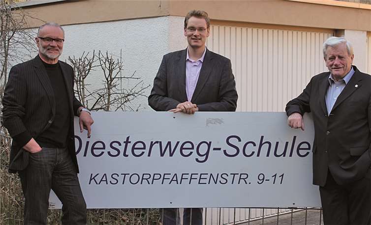 Fritz Naumann, Denny Blank und Manfred Gniffke.Privat