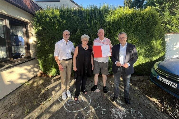 Fritz Naumann, Marion Lipinski-Naumann, Hans Joachim Behner und Dr. Thorsten Rudolph