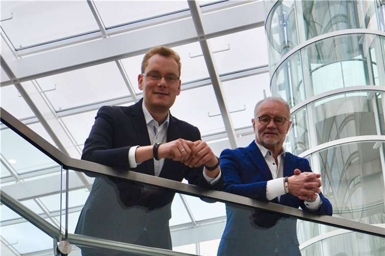Fritz Naumann und Denny Blank vom SPD-Ortsverein Altstadt-Mitte fordern einen Nachtbürgermeister für die Stadt Koblenz. Foto: privat