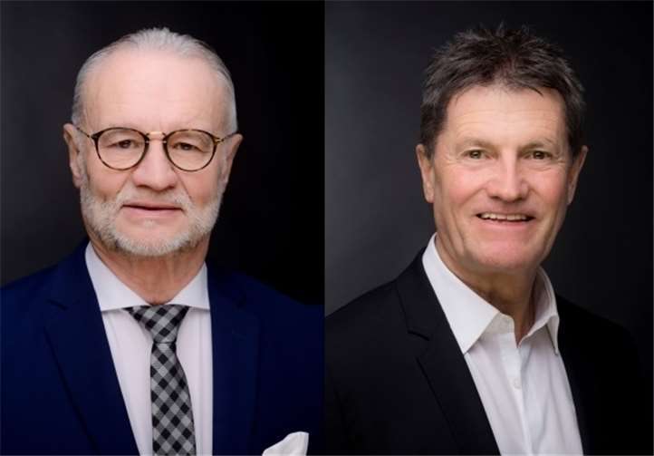 Fritz Naumann und Detlev Pilger.Quelle: SPD-Stadtratsfraktion