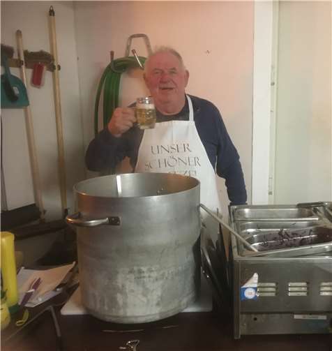 Fritz, der Gourmetkoch.