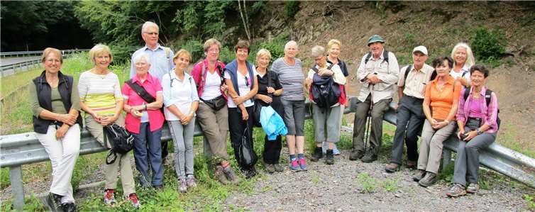 Fröhliche Wandergruppe 2018 nicht ahnend, dass Corona im Jahr 2020 alle Vorhaben ausbremsen wird.Foto: privat