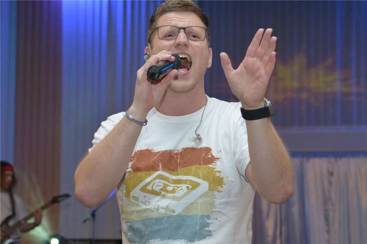 Frontmann Christoph Brabender. Fotos: privat