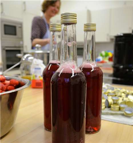 Früchte warten darauf, verarbeitet zu werden. Foto: privat