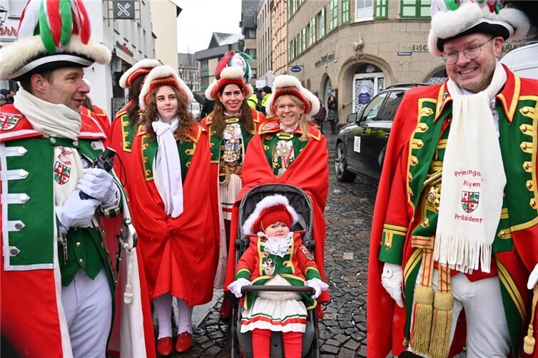 Früh übt sich, was ein Karnevalist werden will.