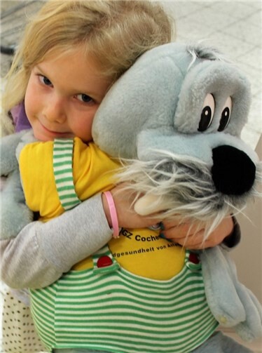 Frühe Gewöhnung nimmt die Angst vor dem Zahnarzt.Foto: privat