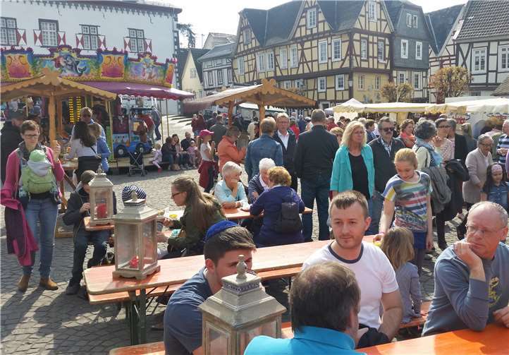 Frühlingshaften Flair verspricht die „Bunte Stadt am Rhein“ ihren Besuchern.  privat