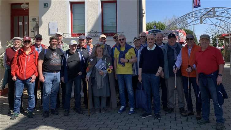 Frühlingswanderung des MGV Linz. Foto: Andreas Paffhausen