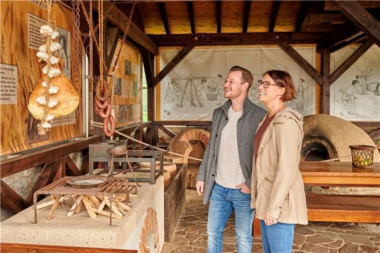 Frühschoppenführungen in der RömerWelt. Copyright: Florian Trykowski, RPT GmbH