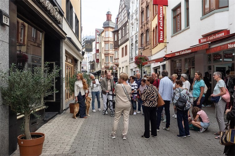 Führung im Altengraben.
