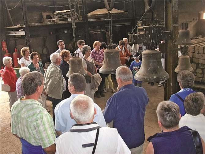 Führung in der Glockengießerei Brockscheid. Privat