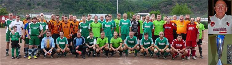 Fünf AH-Teams waren angetreten, um den „Don Häns-Cup“ zu gewinnen. Gelungen ist das der Mannschaft aus Gondershausen (hellgrüne Trikots).Foto: Michael Wald