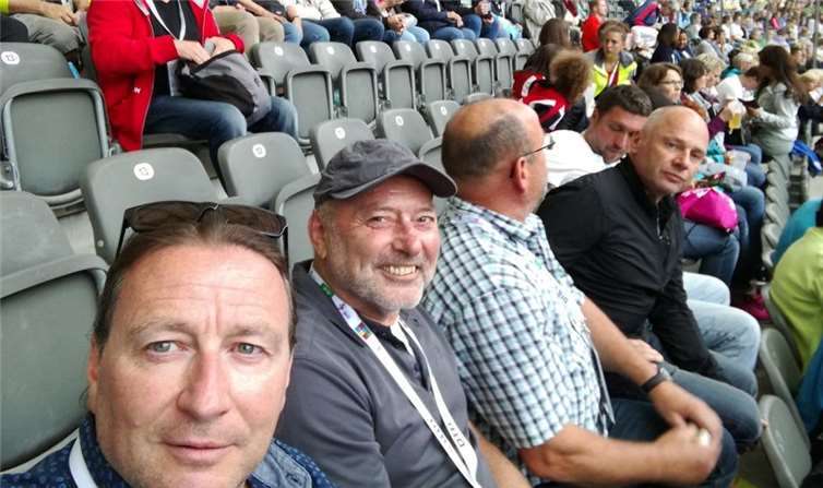 Fünf Sportler aus Bendorf-Saynnahmen am Deutschen Turnfest in Berlin teil. Foto: Privat