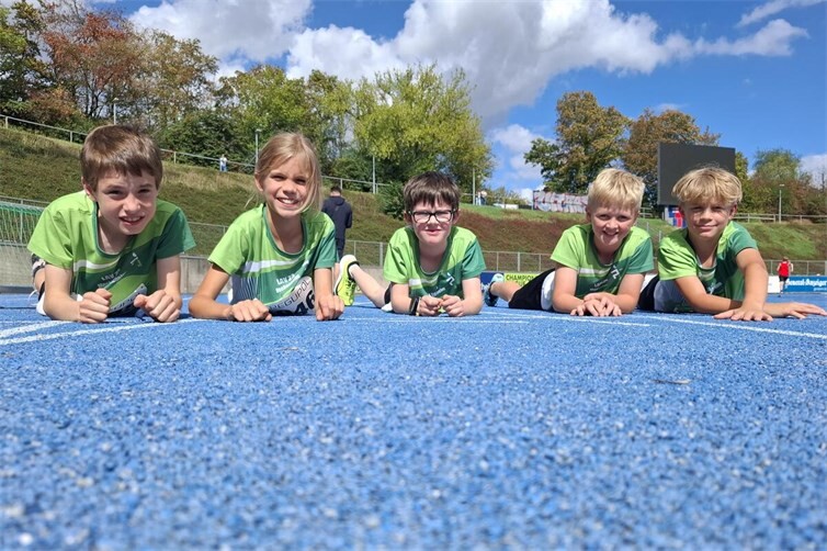 Fünf für Meckenheim! Die männliche U12 auf der blauen Bahn in Sportpark Nord