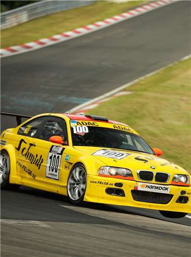 Fünftschnellste waren Michael Luther/Markus Schmickler im BMW M3.