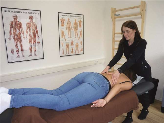 Für Alicia Meigel stand bereits in jungen Jahren fest, dass sie den Beruf der Physiotherapeutin erlernen würde.  Foto:FRE