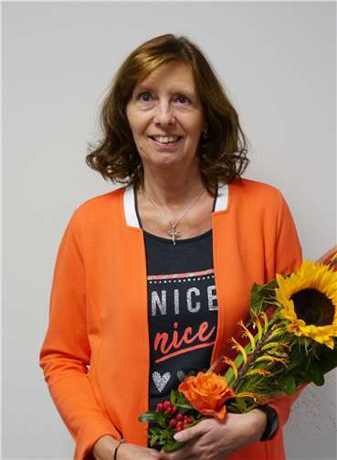 Für Anke Meister war es ebenfalls das 40-jährige Jubiläum.