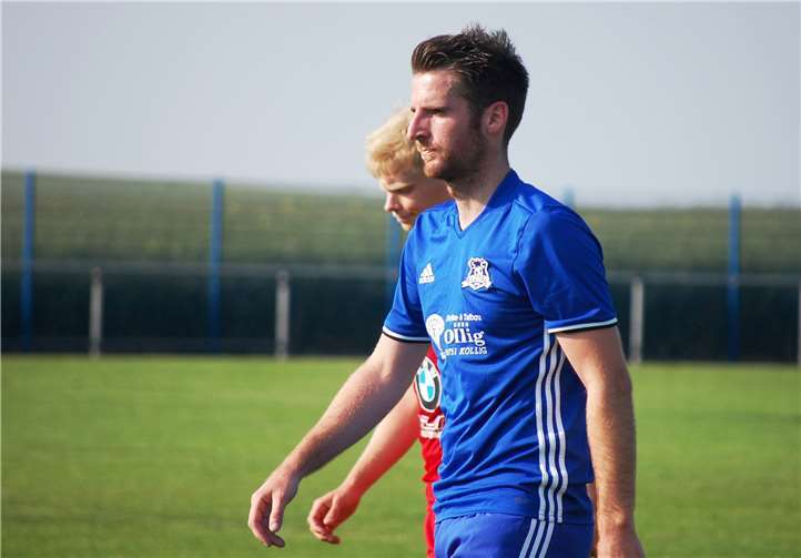 Für Christian Funk war gegen Rübenach nach 71 Minuten Schluss. SK