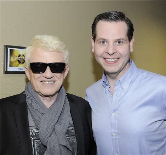 Für Christian Geller war es etwas ganz Besonderes, als noch so junger Produzent einem so alten Titanen den ersten Nummer Eins Hit verschafft zu haben.