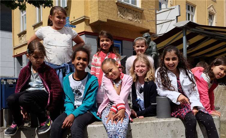 Für Kinder hat die städtische Tourist-Information eine eigene Führung erarbeitet.Quelle: Stadt Neuwied