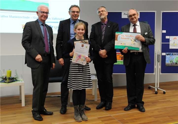 Für Maya Schupp (Private Schönstätter Marienschule Vallendar, Gymnasium) reichte zum fünften Platz.